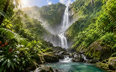 Chutes carbet guadeloupe, Activites Chutes du Carbet