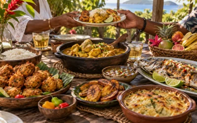 Culture locale guadeloupe plats gastronomie, Blog La cuisine locale en Guadeloupe, un festival de saveurs authentiques
